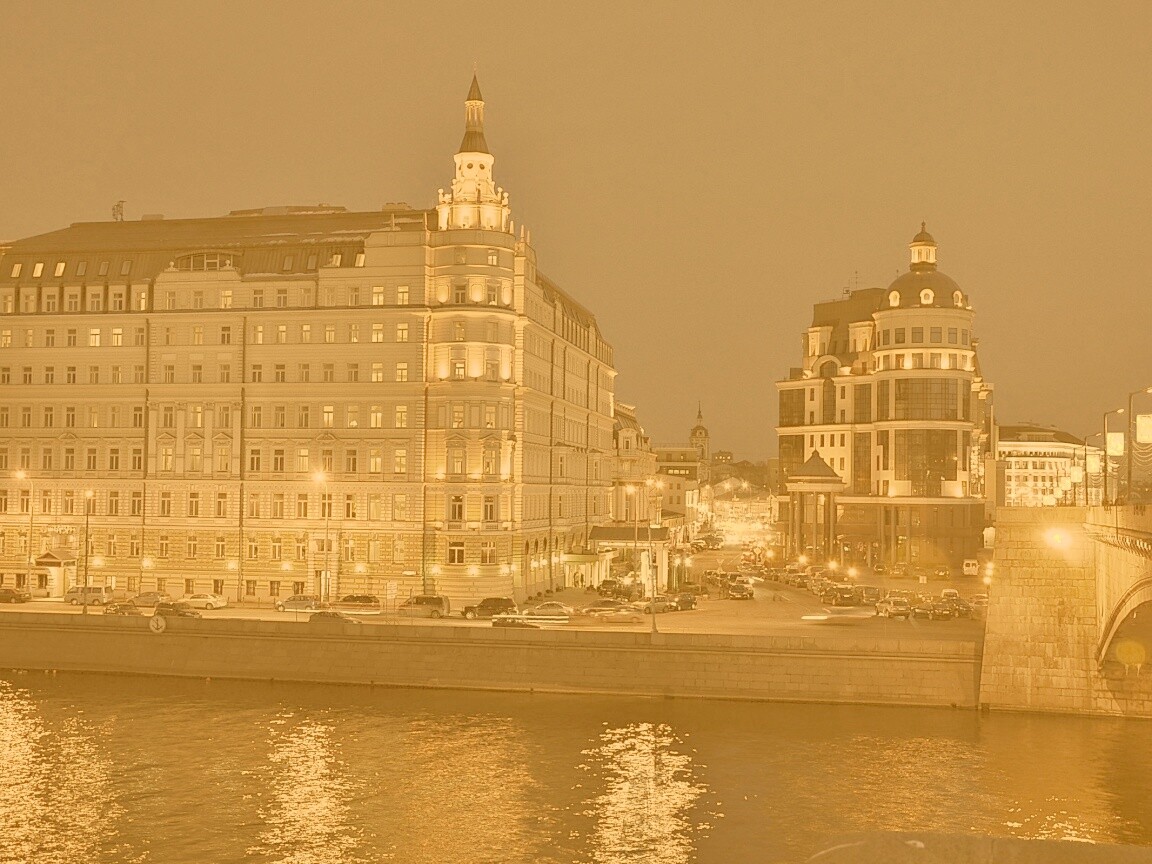 Ночной город обои