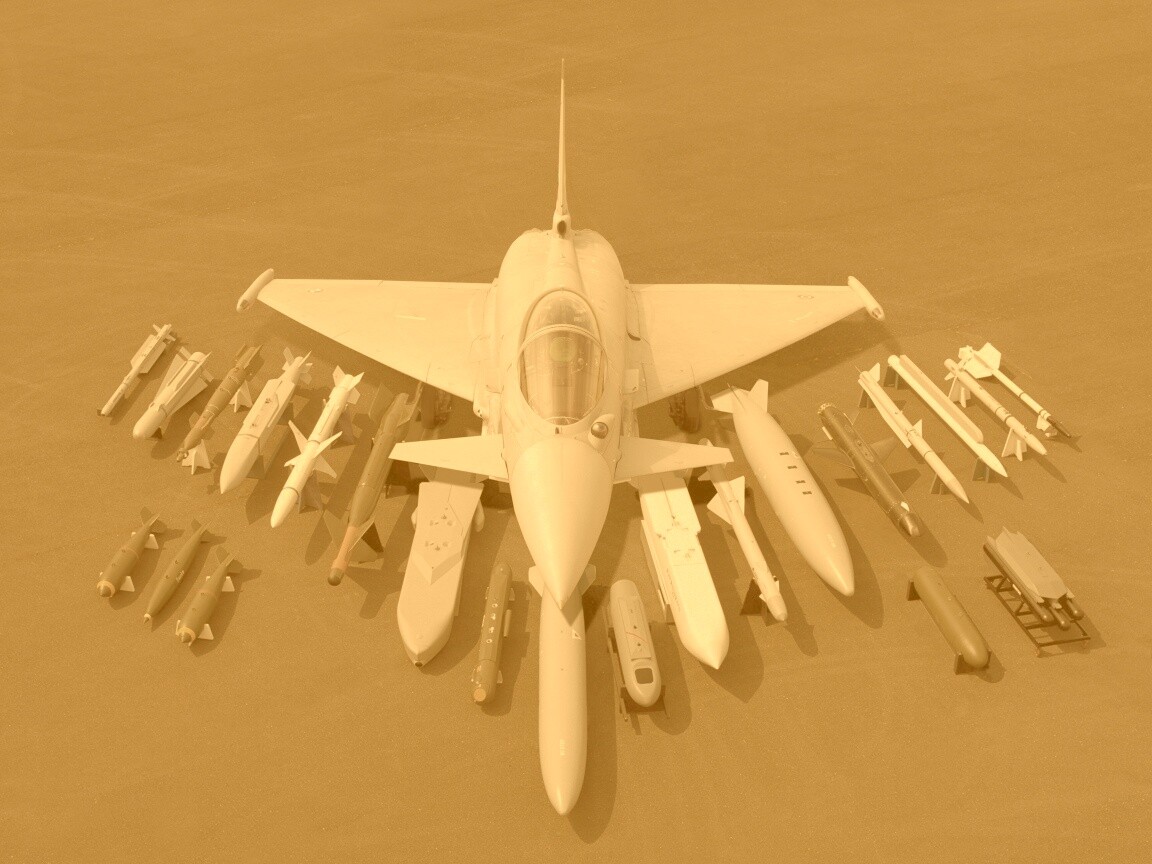 Истребитель и состовляющие обои