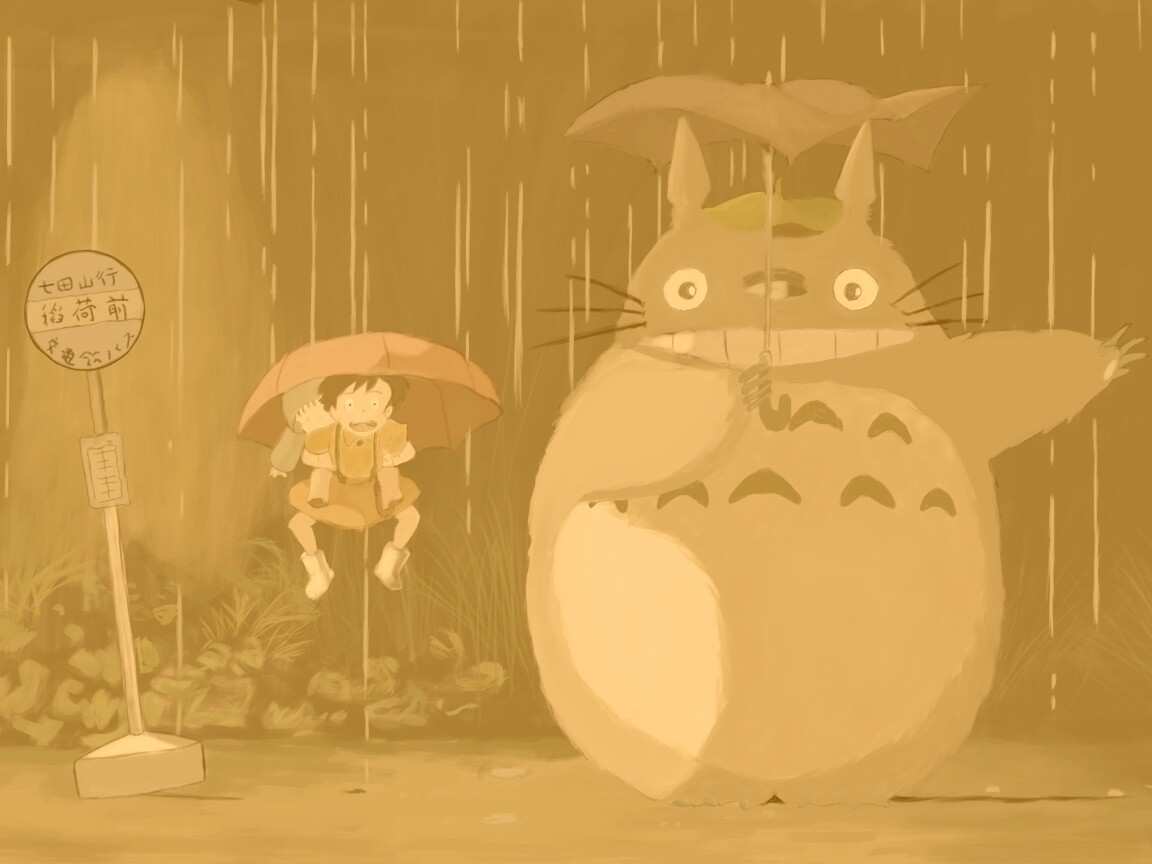 Тоторо Хаяу обои