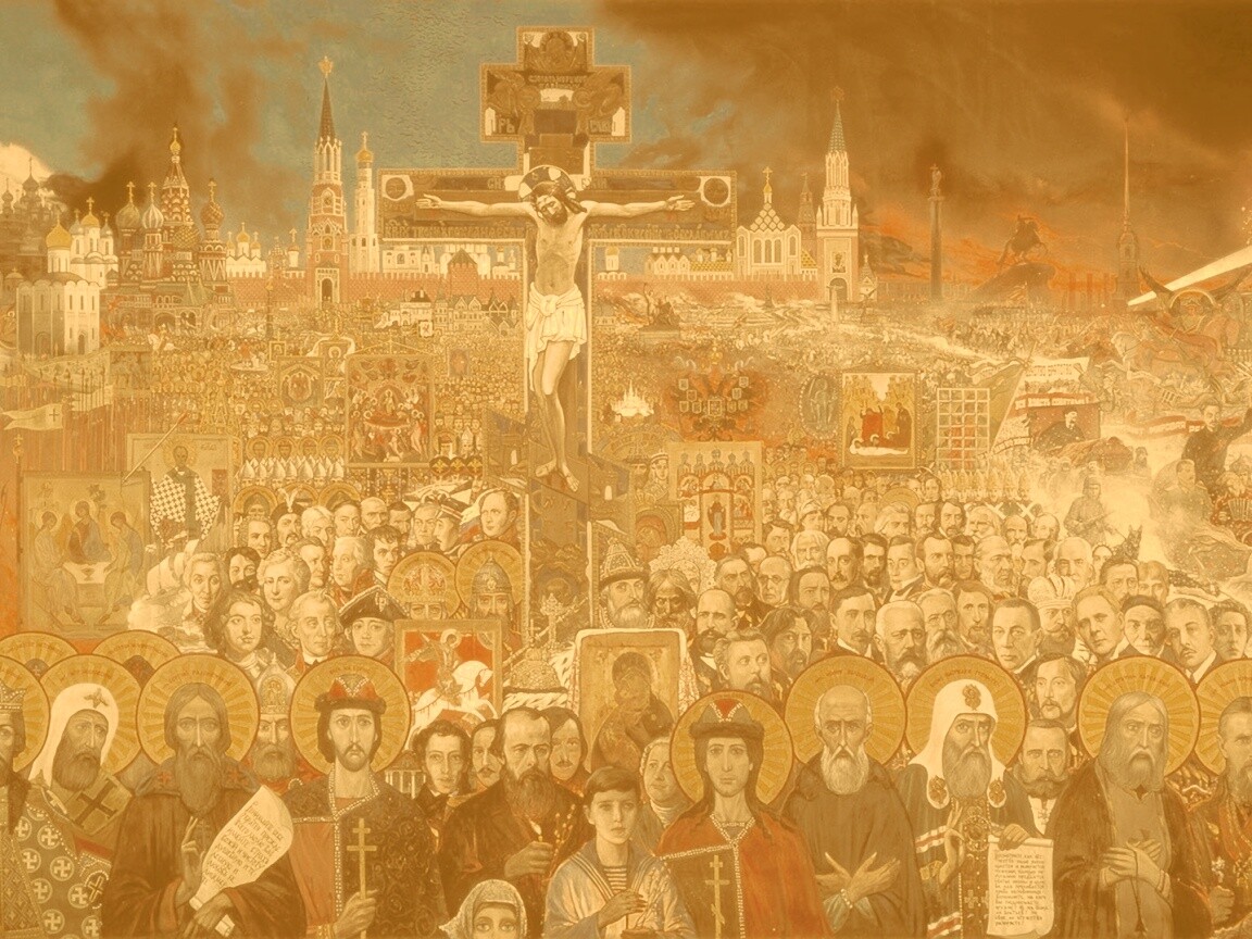 Илья Глазунов "Вечная Россия" обои