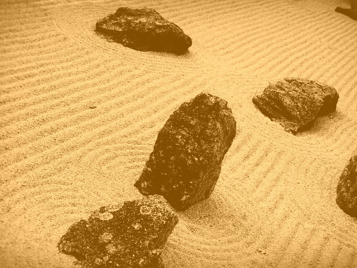 Сад камней обои