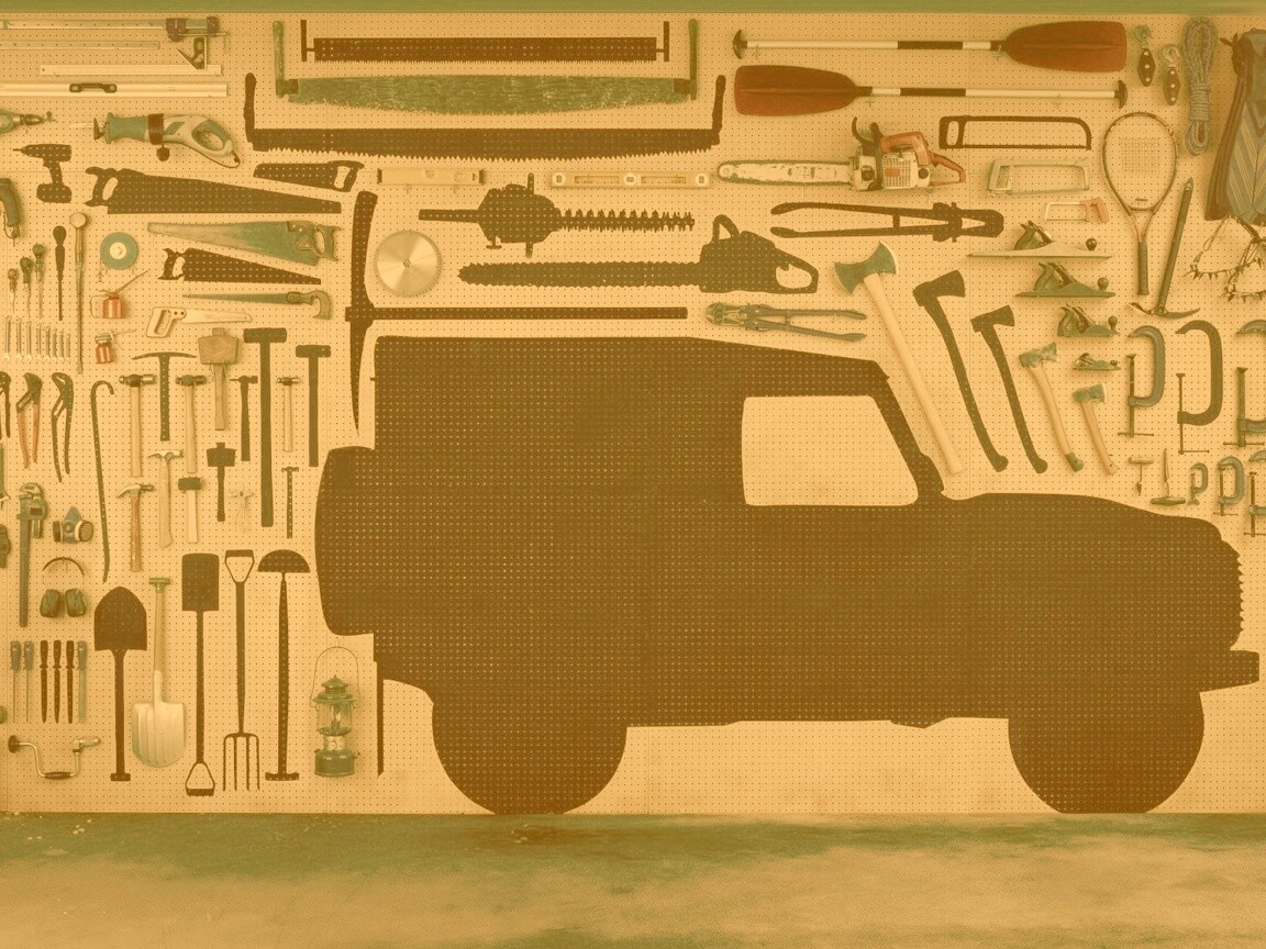 Типичный гараж обои