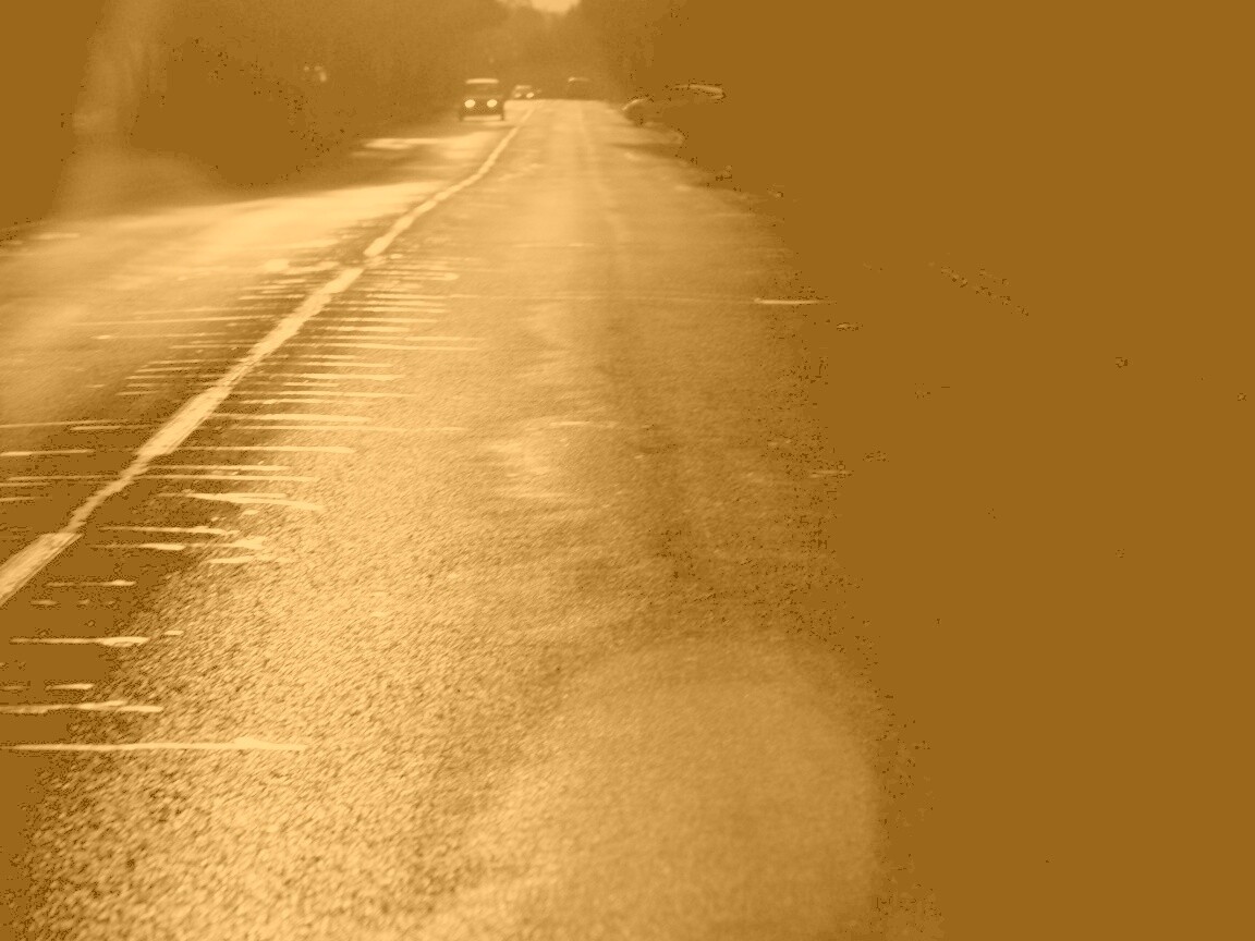 Ночная дорога обои