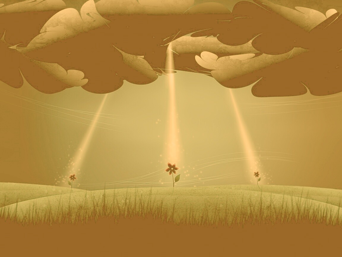 Свет для цветов обои