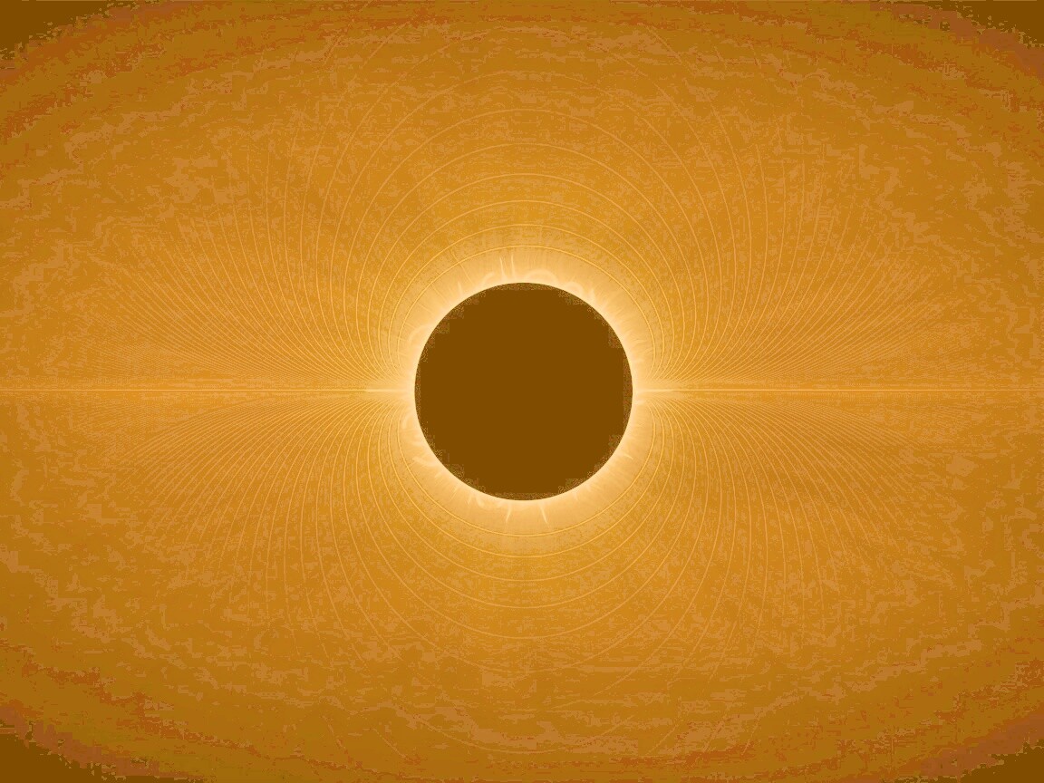 Солнецное затмение обои