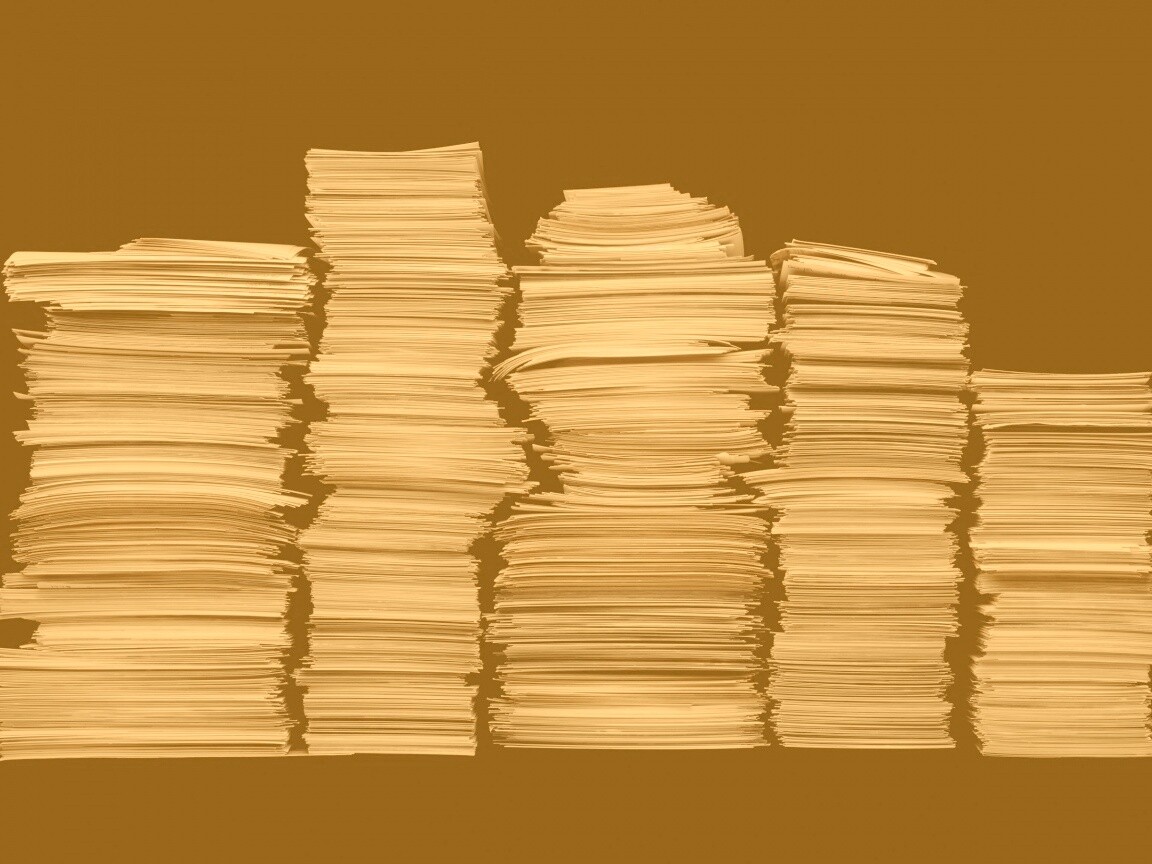 Стопки листов бумаги обои