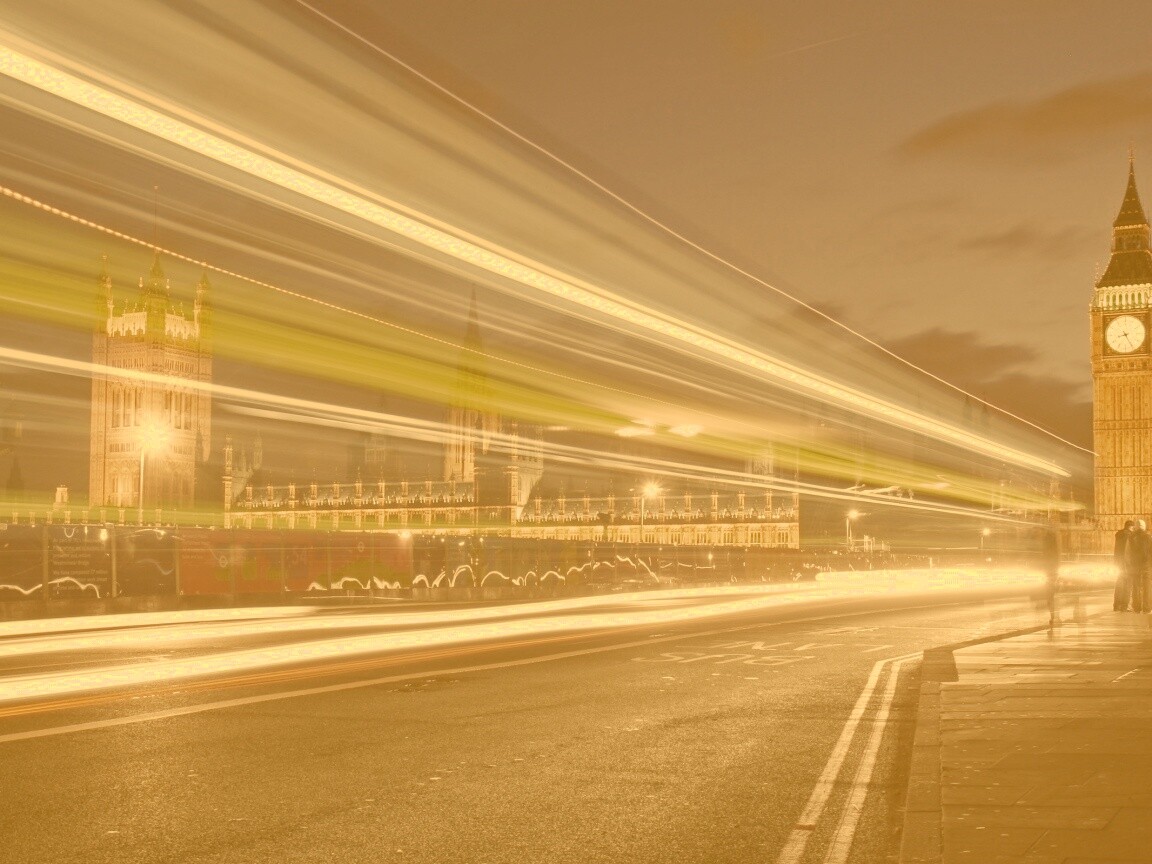 Лондон в движении обои