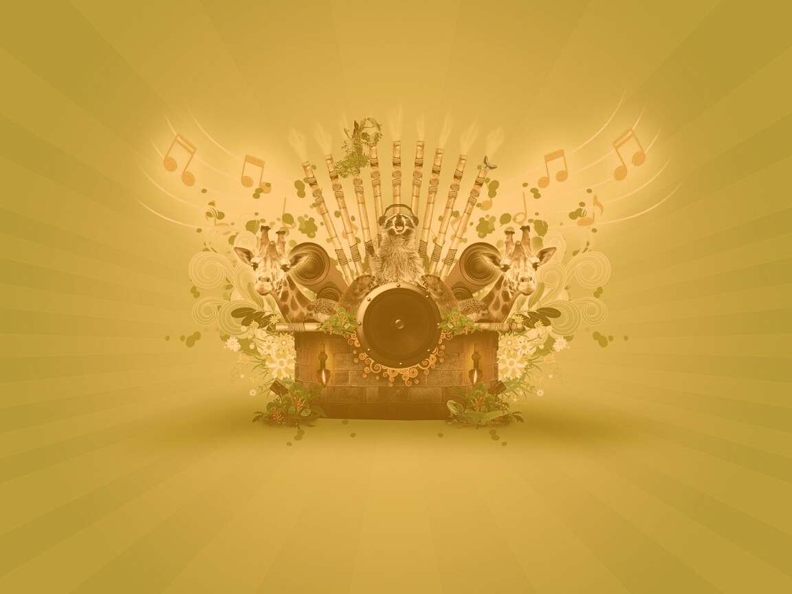 Музыка джунглей обои