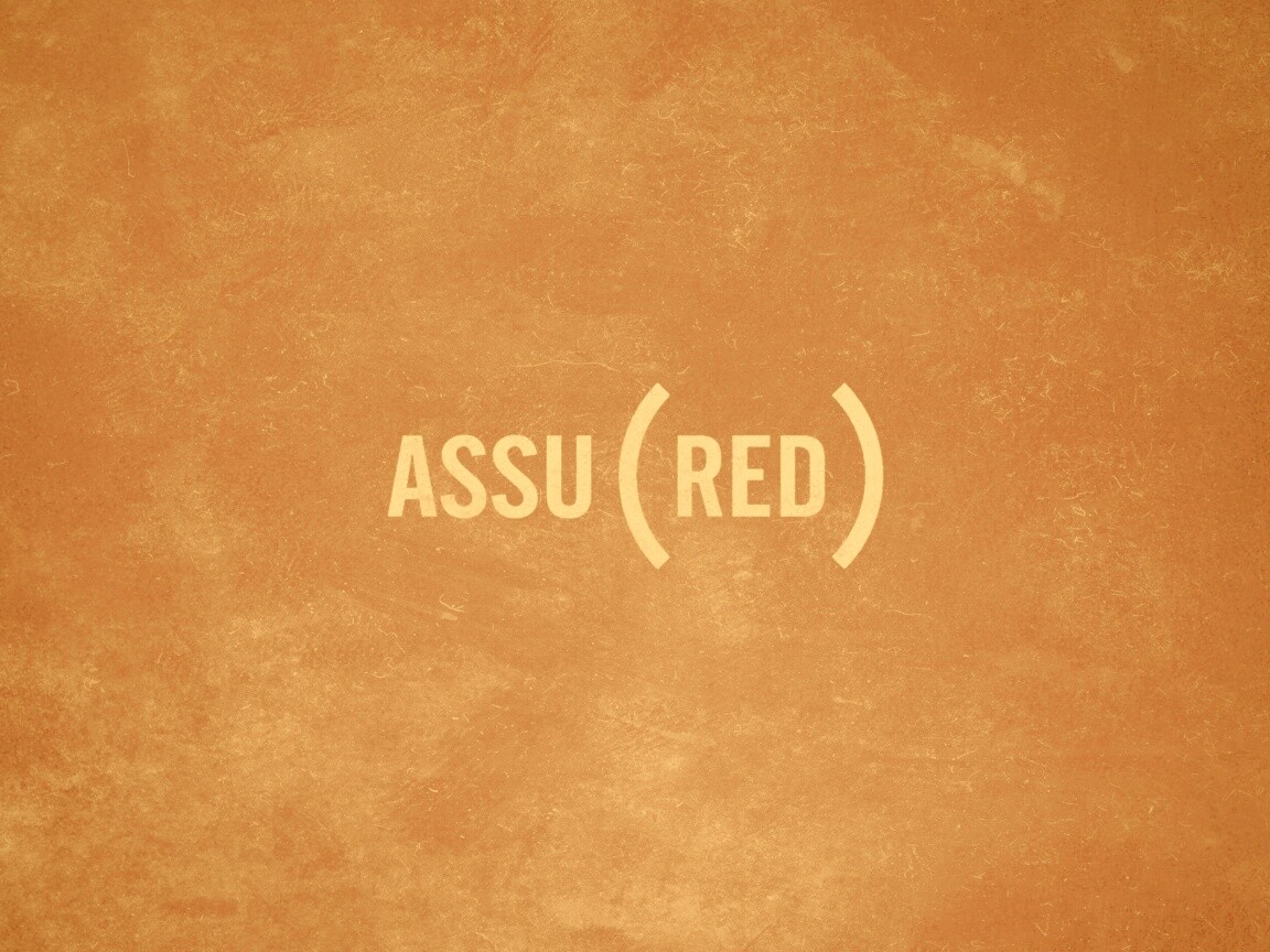 Assured — Гарантированный обои