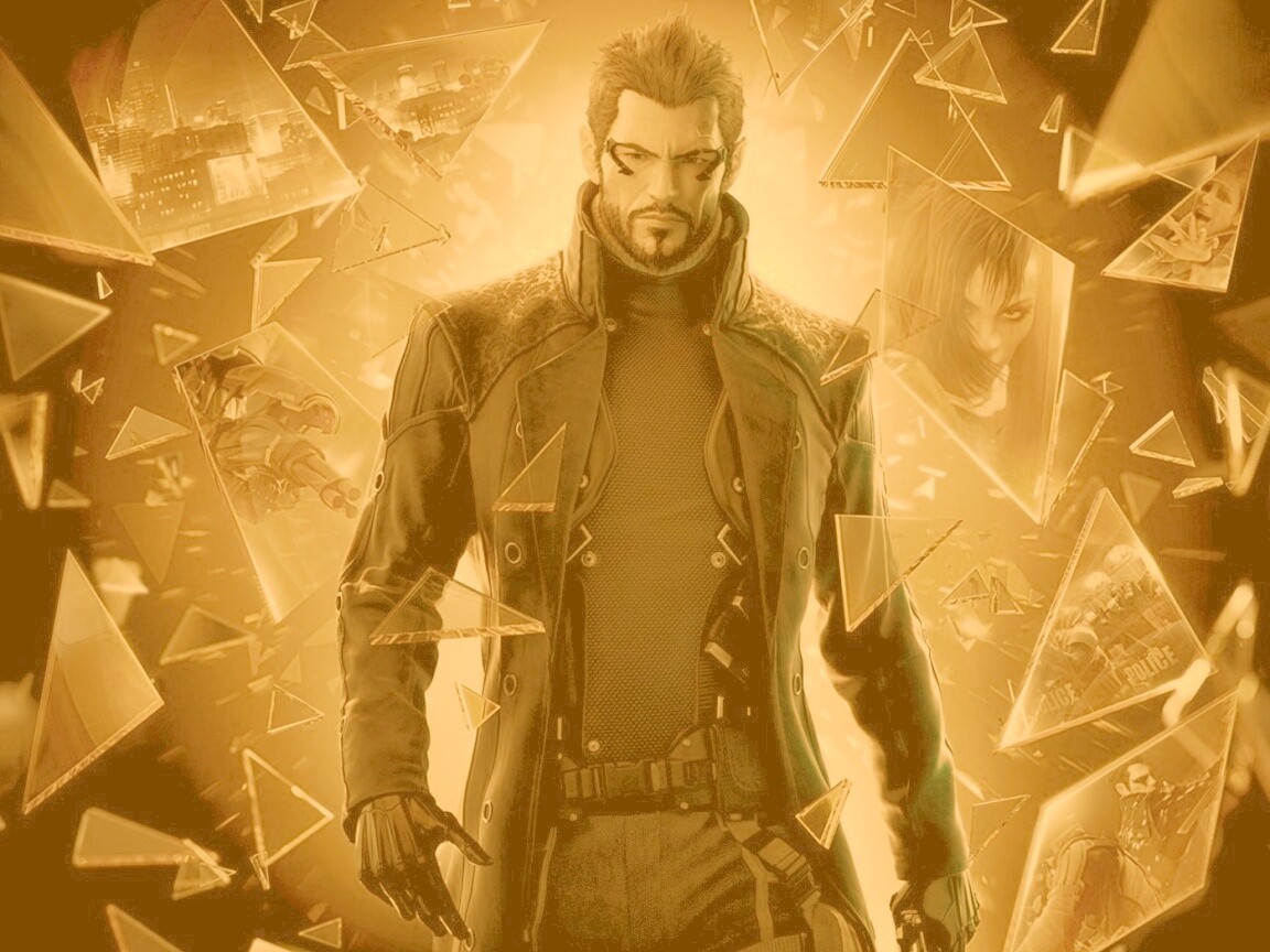 Адам Дженсен из Deus Ex : Human Revolution обои