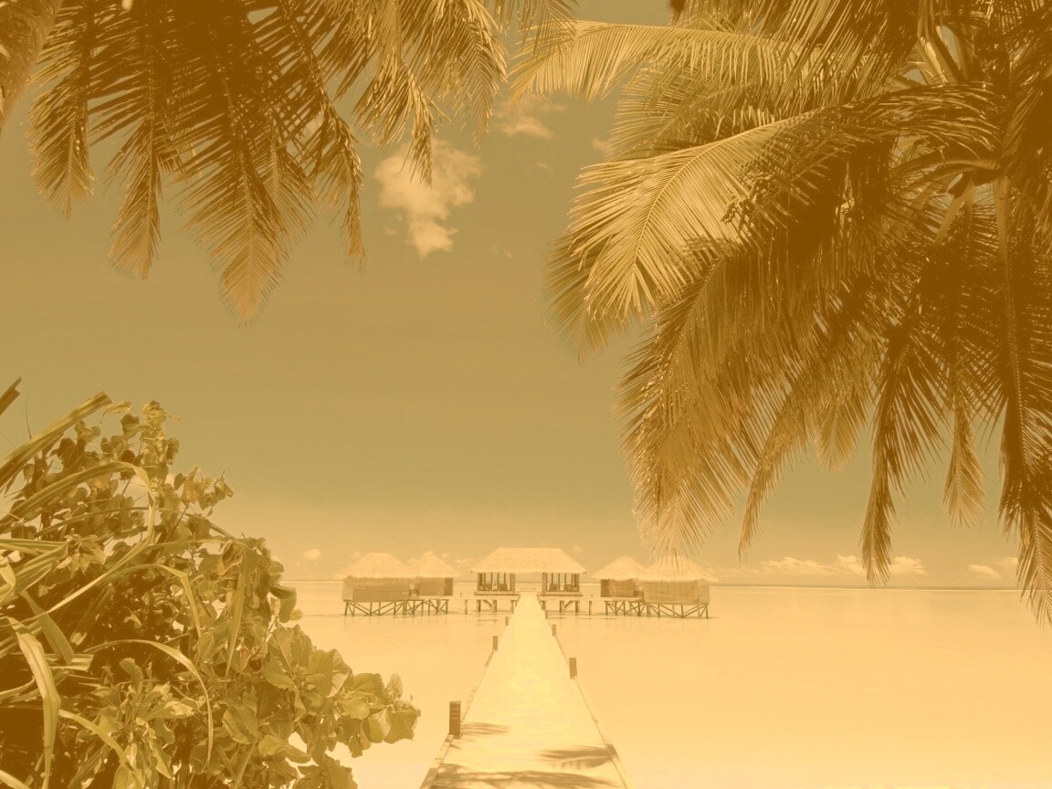 Солнечные мальдивы обои
