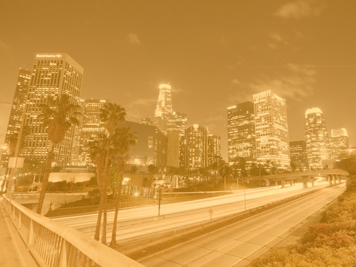 Ночной город обои