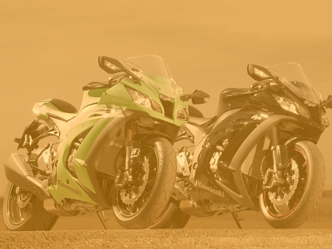 Два Кавасаки обои