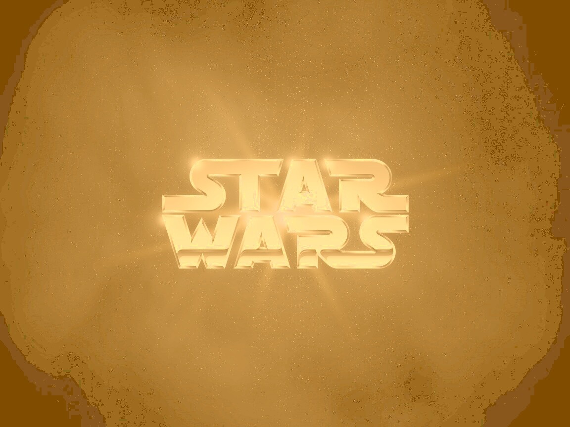Серебряный логотип звездных войн обои