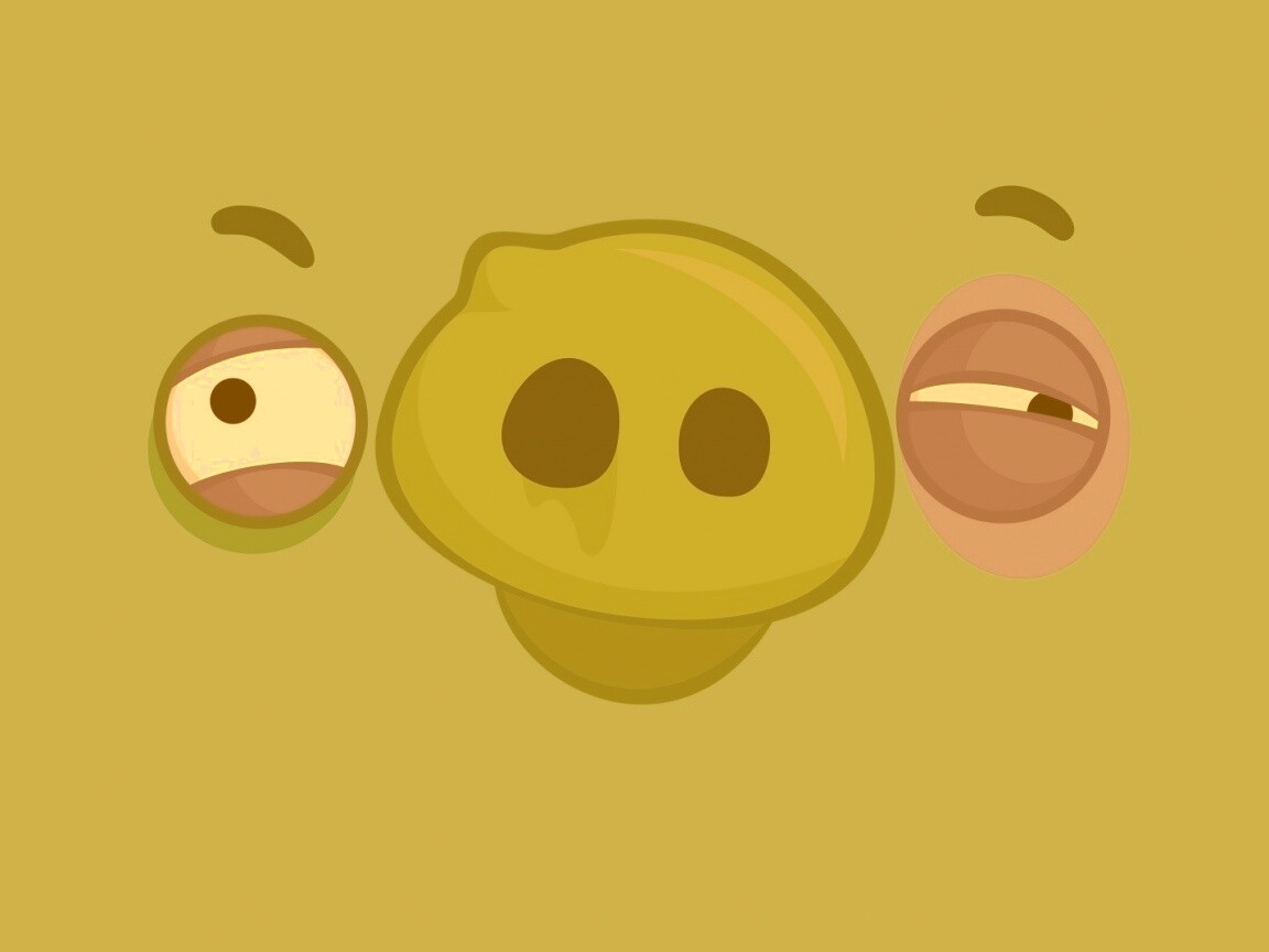 Свинья из Angry Birds обои