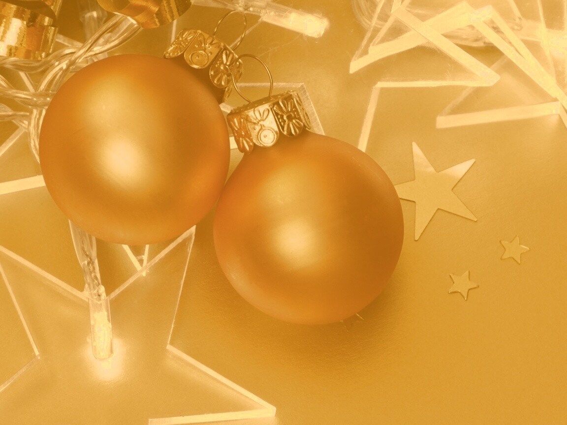 Елочные игрушки обои