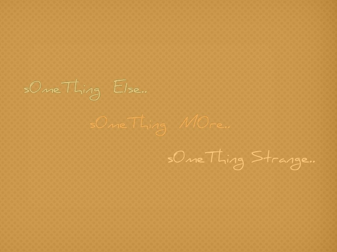 Some thing обои
