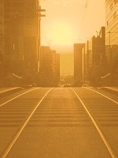 Трамвайные пути обои