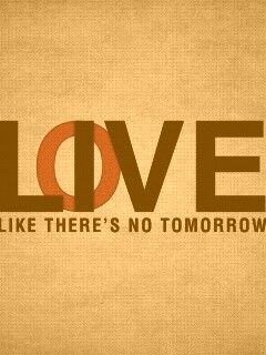 Как-будто завтра никогда не настанет обои