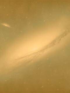 Вид на галактику обои