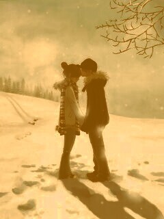 Влюбленная пара обои