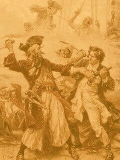 Бой с пиратами обои