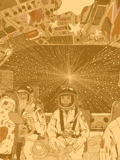 Упоротые космонавты обои