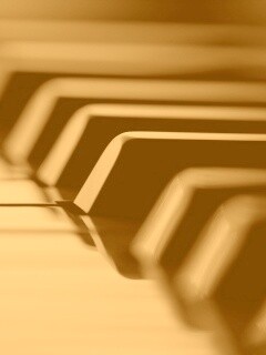 Клавиши  рояля обои