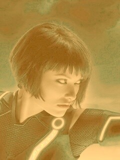 Оливия Уайлд в Трон: Наследие обои