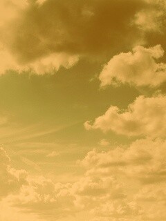 Зеленое небо обои