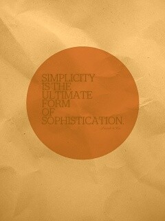 Простота обои