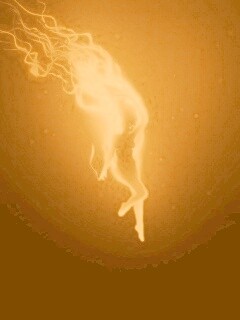 Огненная девушка обои