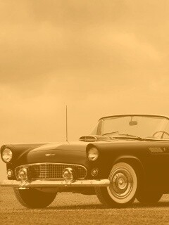 Черный Ford Tanderberg обои