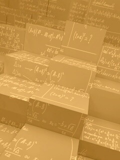 Черные кубы в уравнениях обои