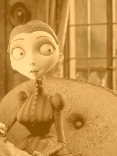 Мертвая невеста вышивает обои