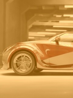 Красный концепт обои