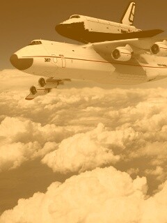 Авиатранспортировка Бурана обои