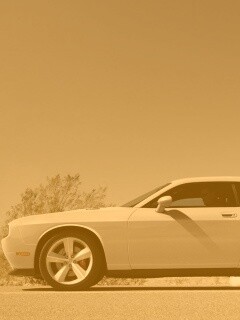 Стартующий Форд Мустанг обои