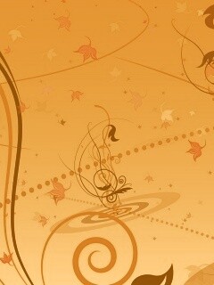 Цветы и завитки обои