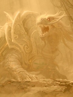 Драон-черепаха обои