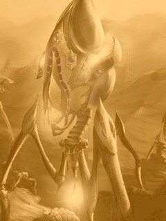 Инопланетный робот обои