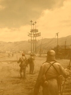 Постапокалиптический вид обои