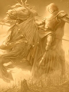 Рыцарь с копьем обои