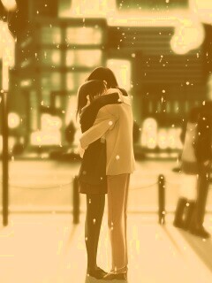 Объятия обои