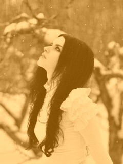 Белоснежная леди обои