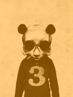 Гангста панда обои