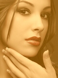Красивое лицо обои