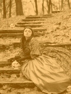 Среди черепов обои