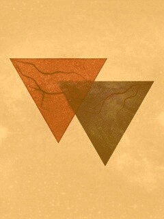 Минималистичные треугольники обои