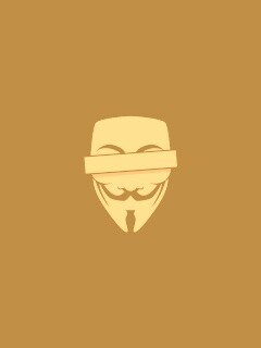 Маска Анонимуса обои